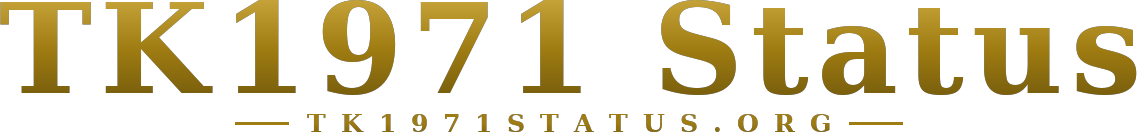 TK1971 Status logo